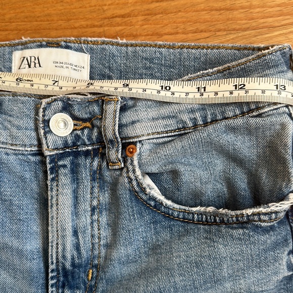 ZARA Slim Boyfriend Cut Sz:2 - Picture 9 of 9